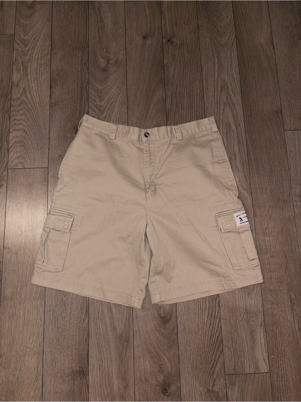 Disney Men's Beige Cargo Shorts
